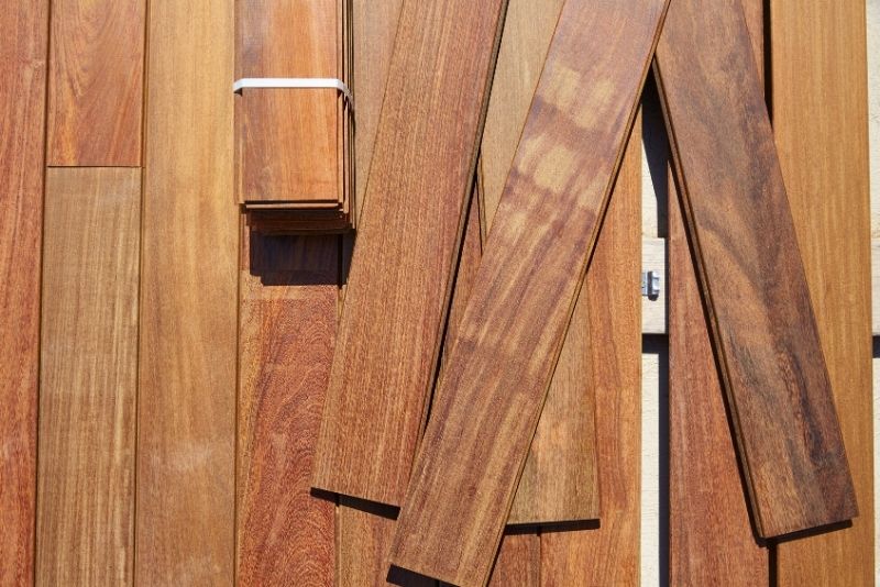 hardwood decking materials for residential outdoor deck